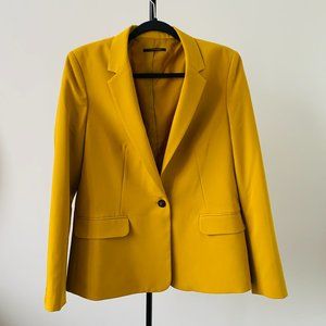 Tahari Mustard Yellow Blazer